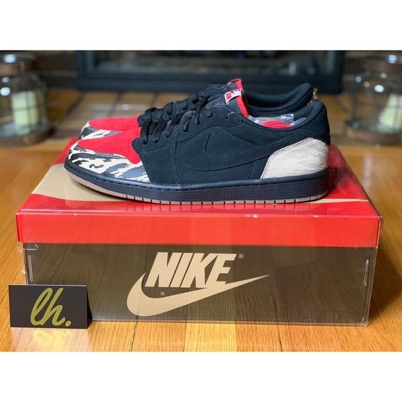 Size 9 Air Jordan 1 Low "Solefly" - Picture 1 of 6